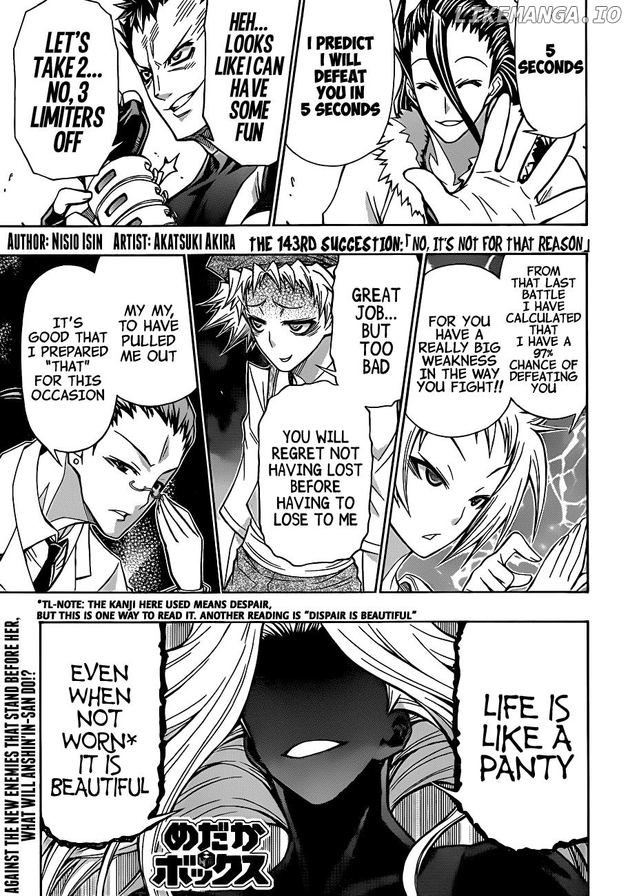 Medaka Box Chapter 143 - page 2