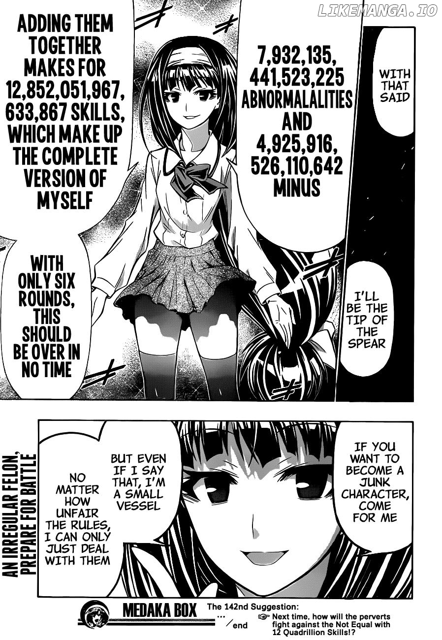 Medaka Box Chapter 142 - page 19