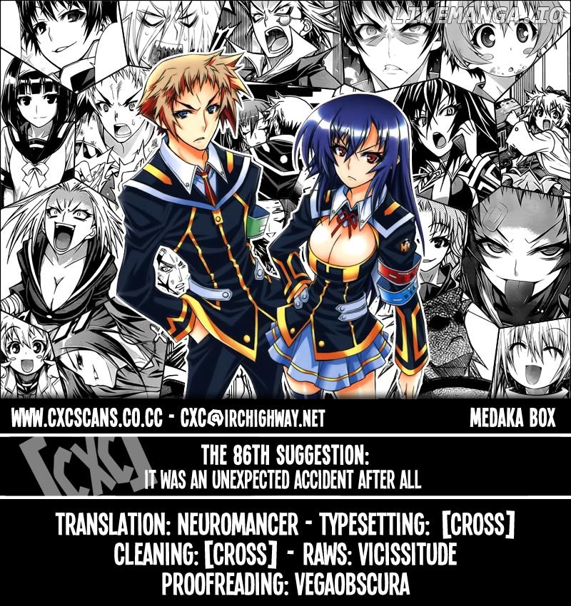 Medaka Box Chapter 86 - page 1