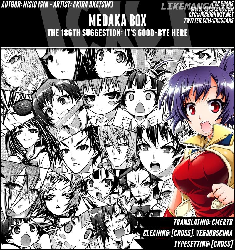 Medaka Box Chapter 186 - page 1