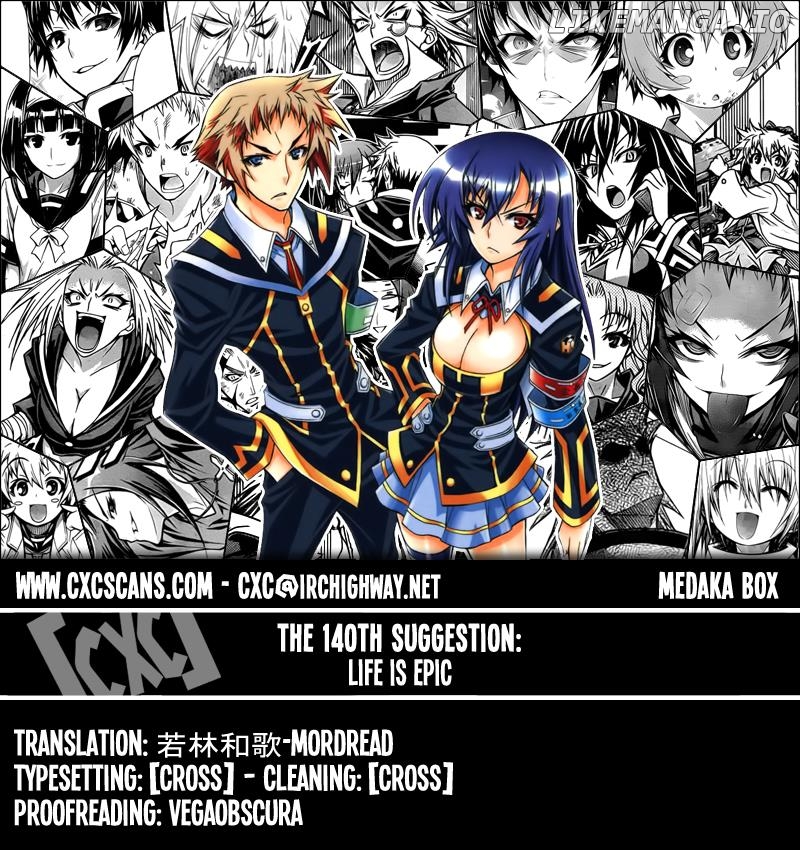 Medaka Box Chapter 140 - page 1