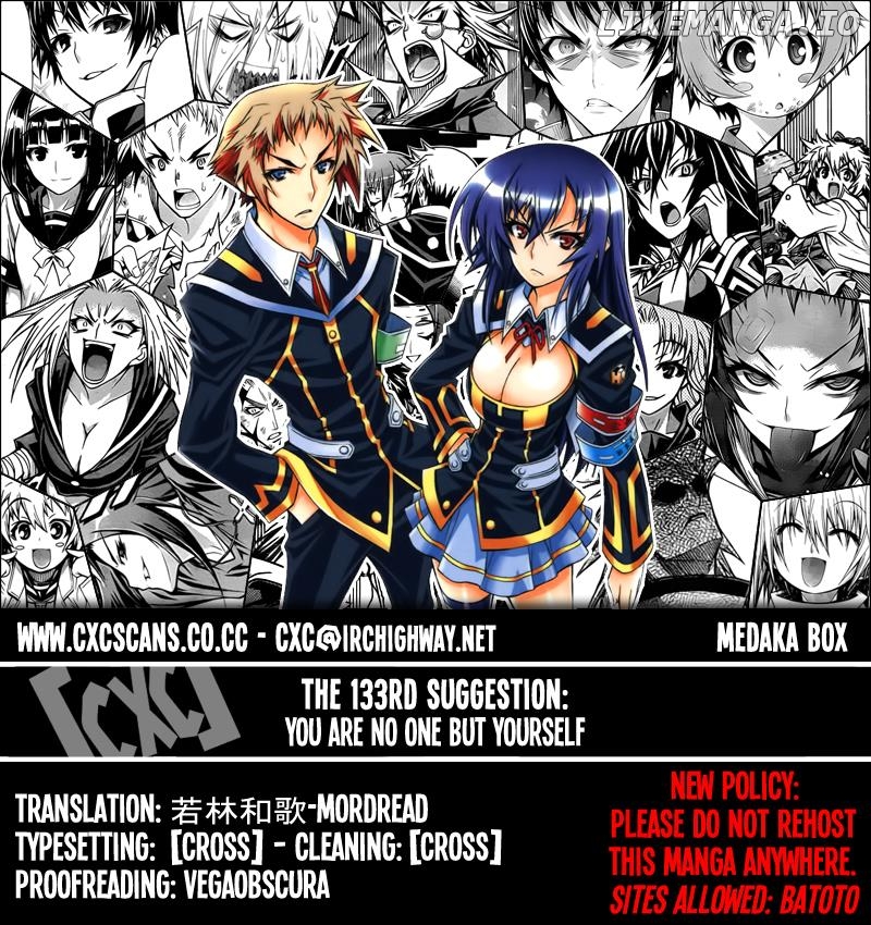 Medaka Box Chapter 133 - page 1