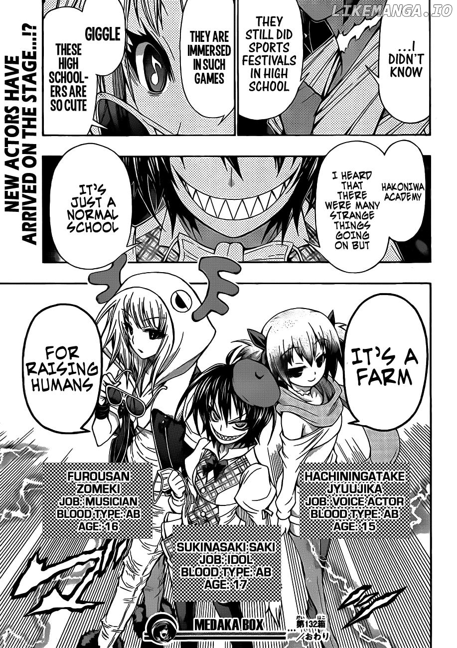 Medaka Box Chapter 132 - page 20