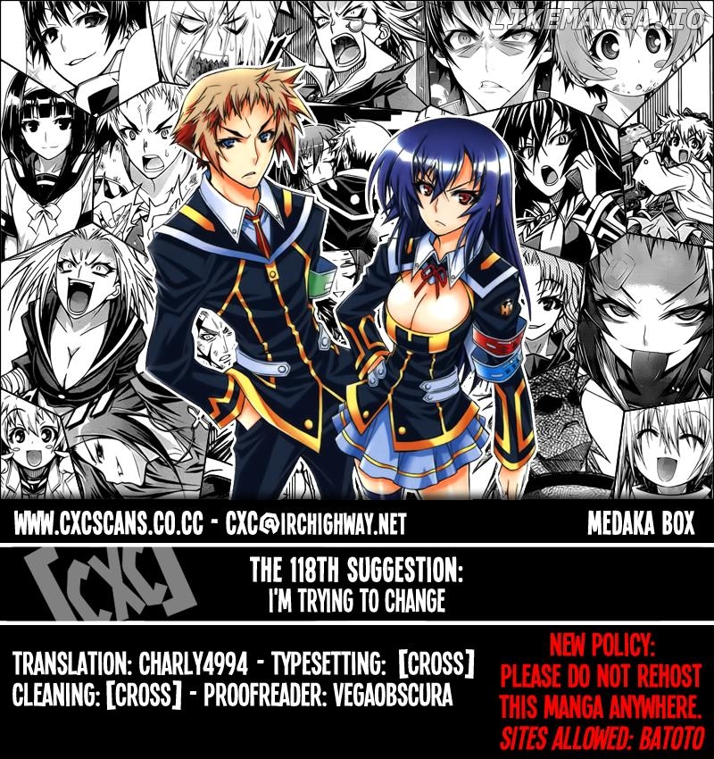 Medaka Box Chapter 118 - page 1