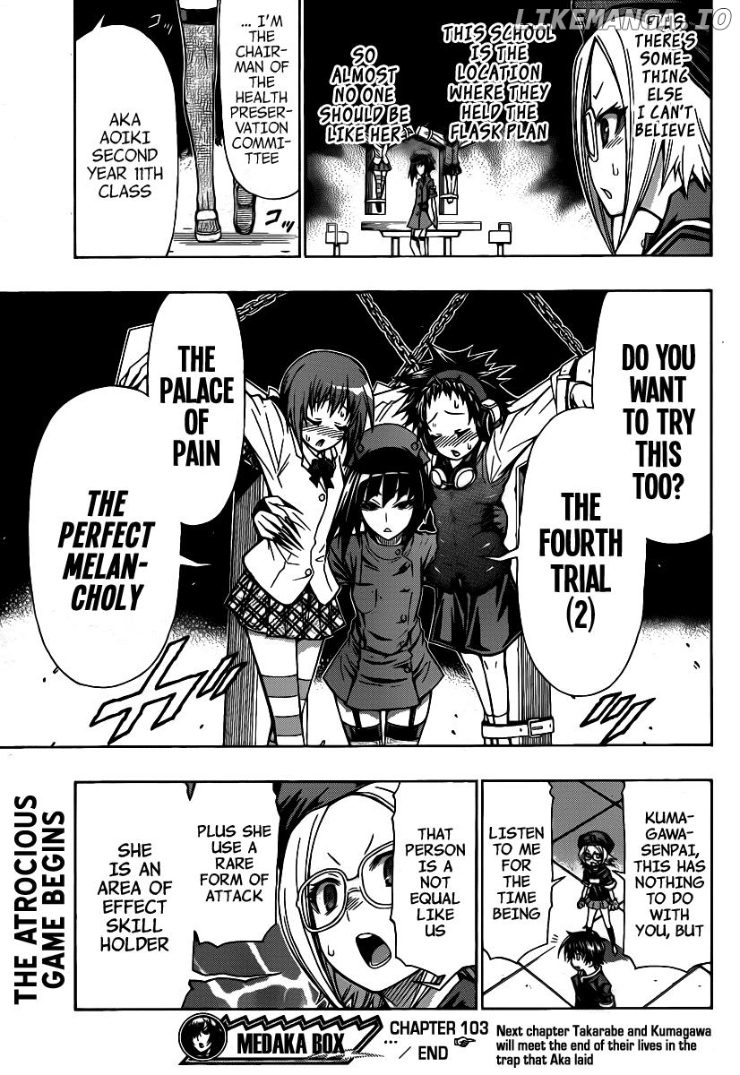 Medaka Box Chapter 103 - page 20