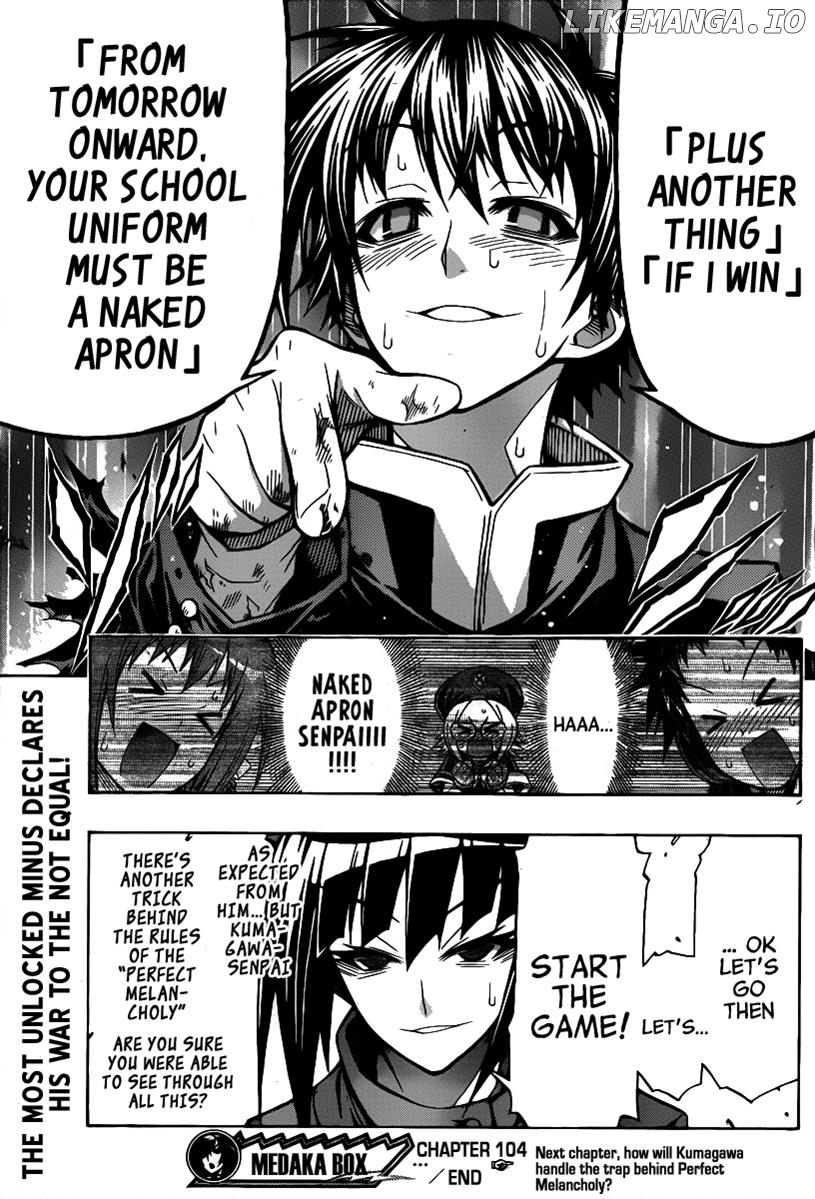 Medaka Box Chapter 104 - page 20