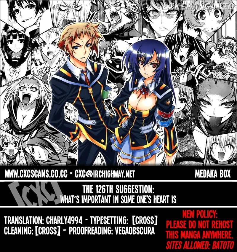 Medaka Box Chapter 126 - page 1