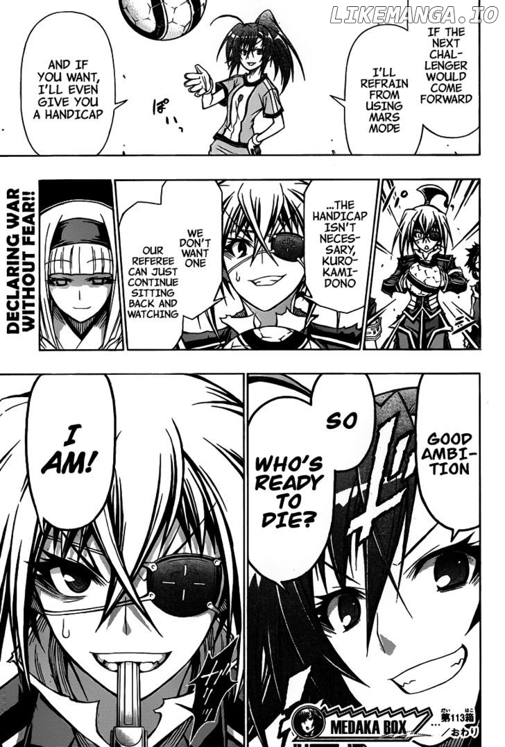 Medaka Box chapter 113 - page 25