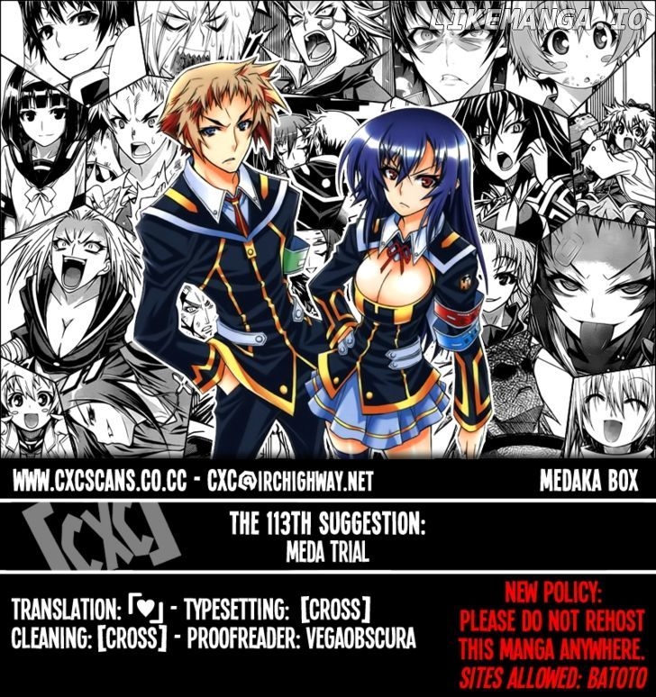 Medaka Box chapter 113 - page 3