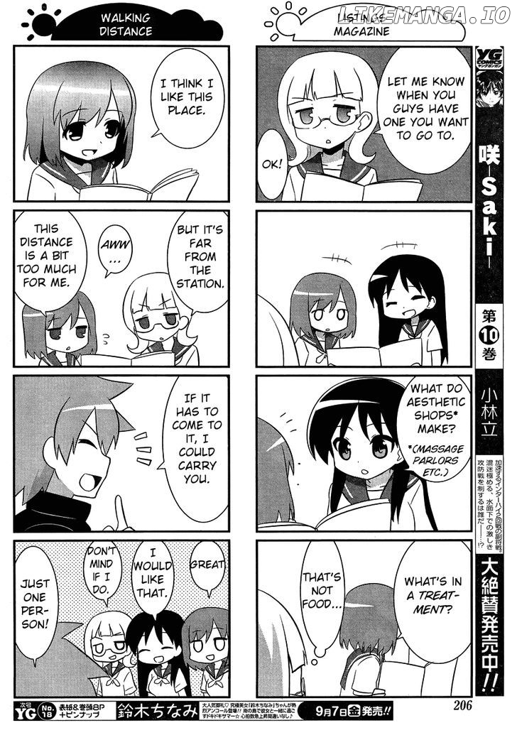 Saki Biyori chapter 23 - page 4