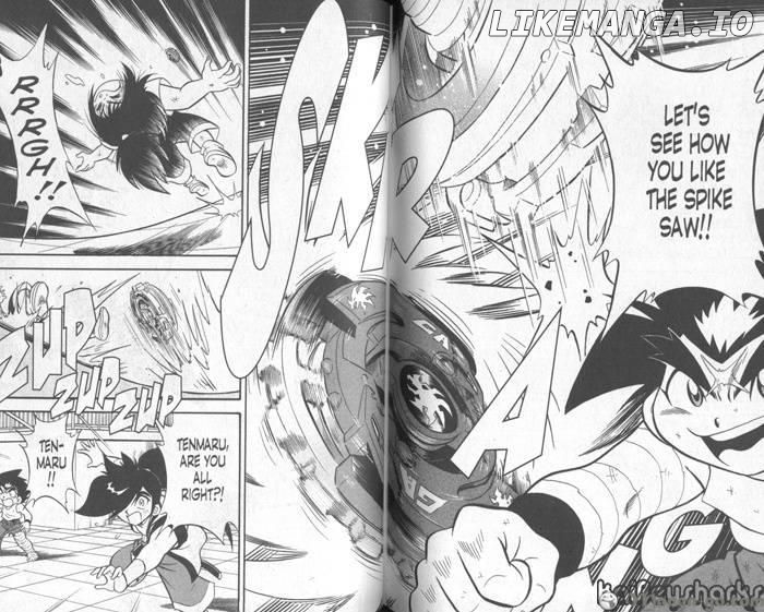 Bakuden Shoot Beyblade chapter 56.1 - page 13