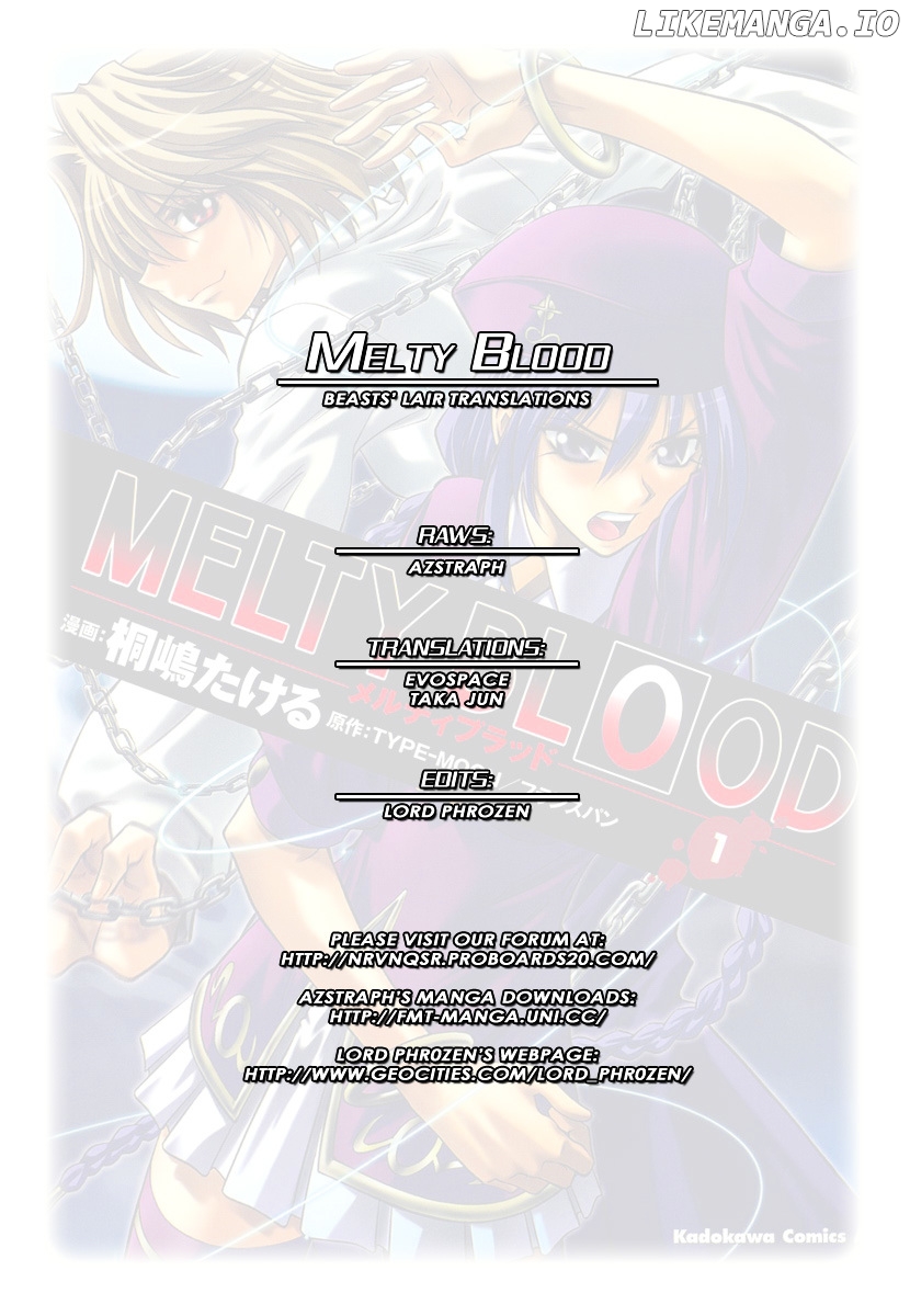 Melty Blood chapter 4.5 - page 8