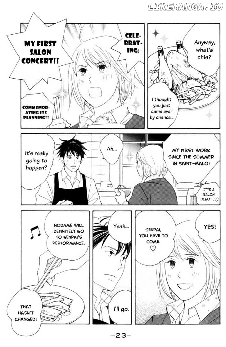 Nodame Cantabile chapter 101 - page 22