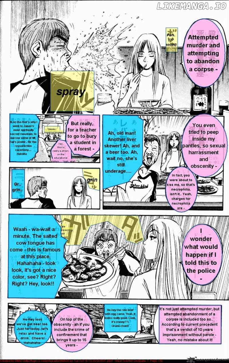 Great Teacher Onizuka chapter 59 - page 10