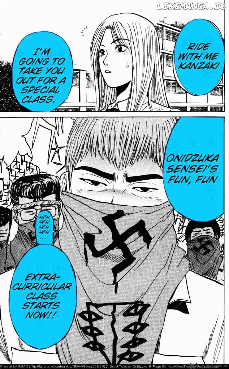 Great Teacher Onizuka chapter 64 - page 13