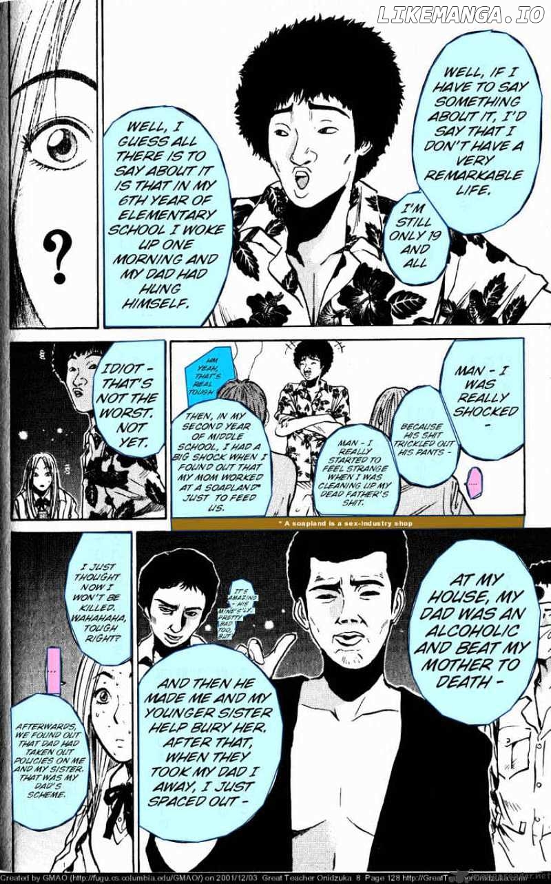 Great Teacher Onizuka chapter 66 - page 12