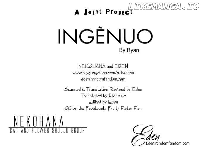 Ingenuo chapter 8 - page 1