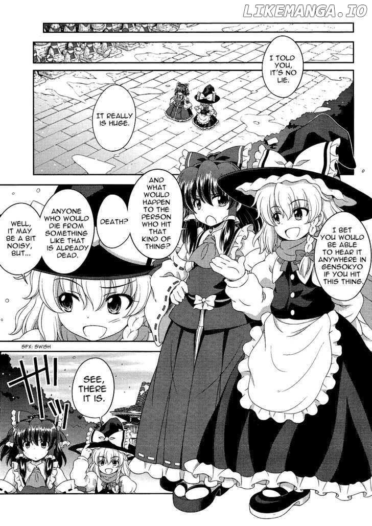 Touhou Sangetsusei: Oriental Sacred Place chapter 12 - page 9