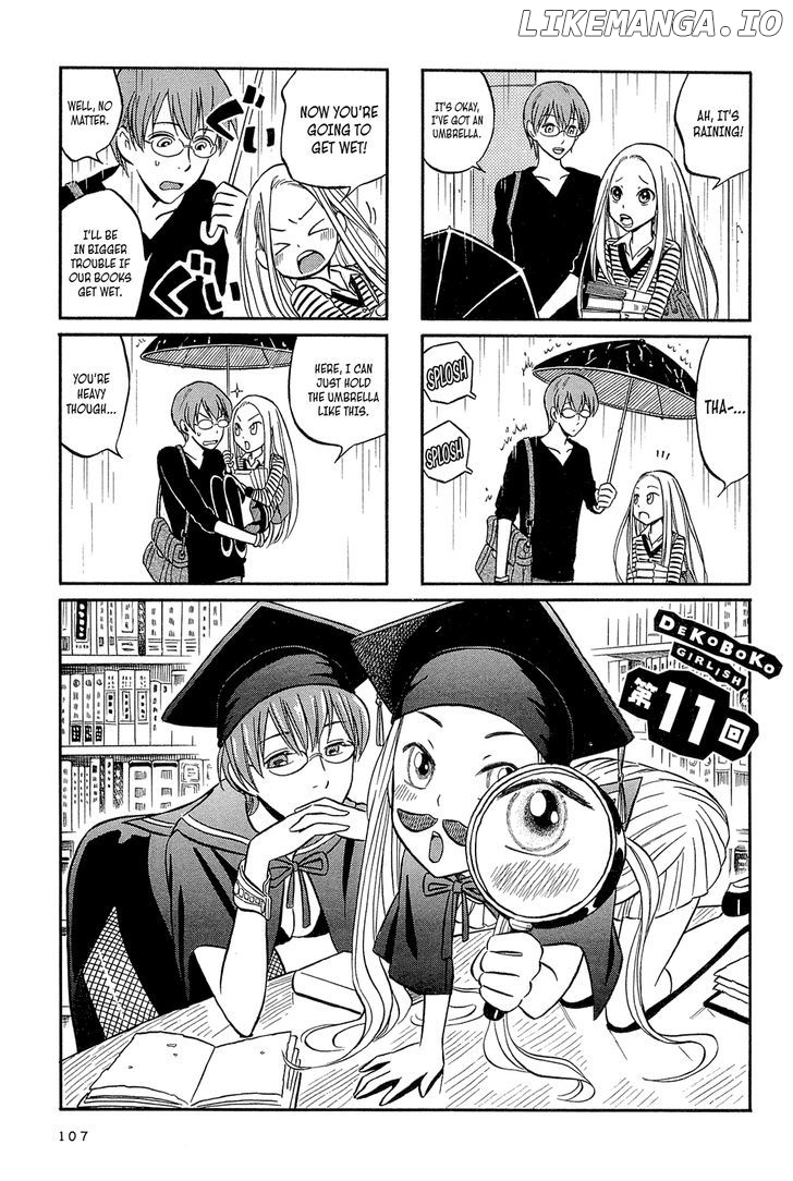 Dekoboko Girlish chapter 11 - page 1