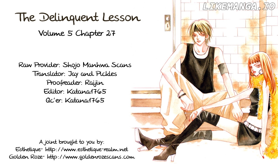 Delinquent Lesson chapter 27 - page 1