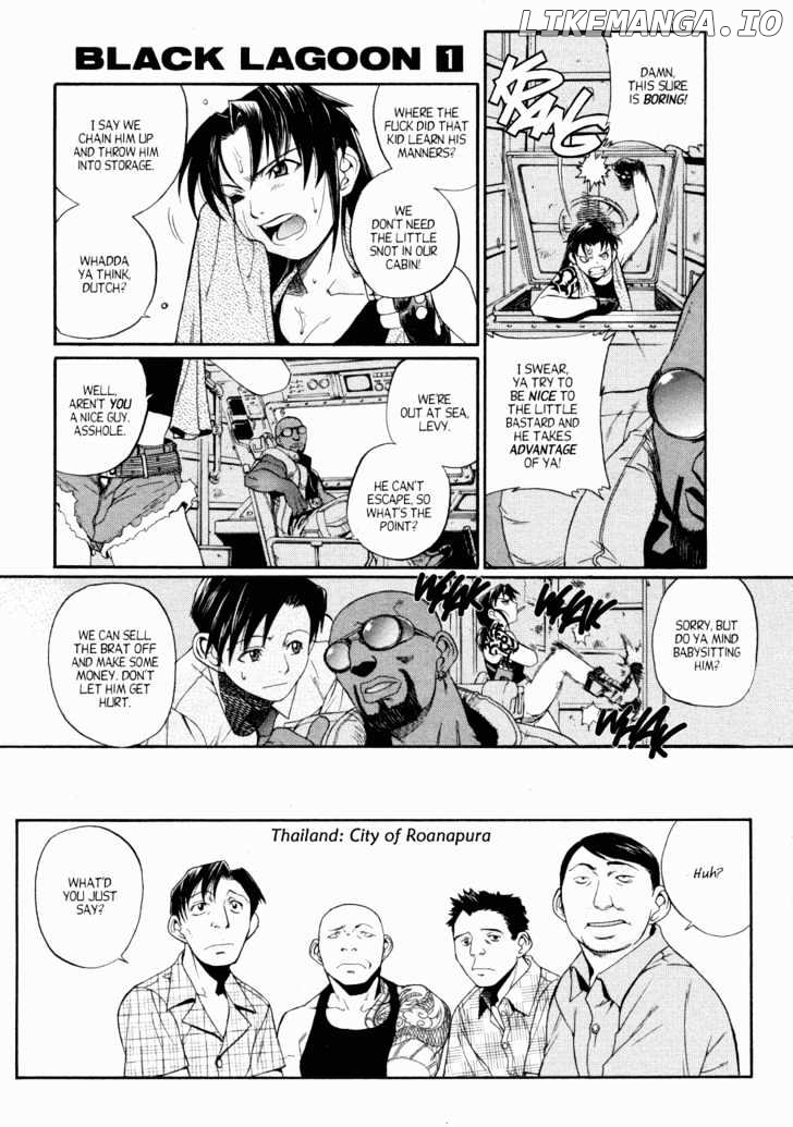 Black Lagoon chapter 2 - page 3