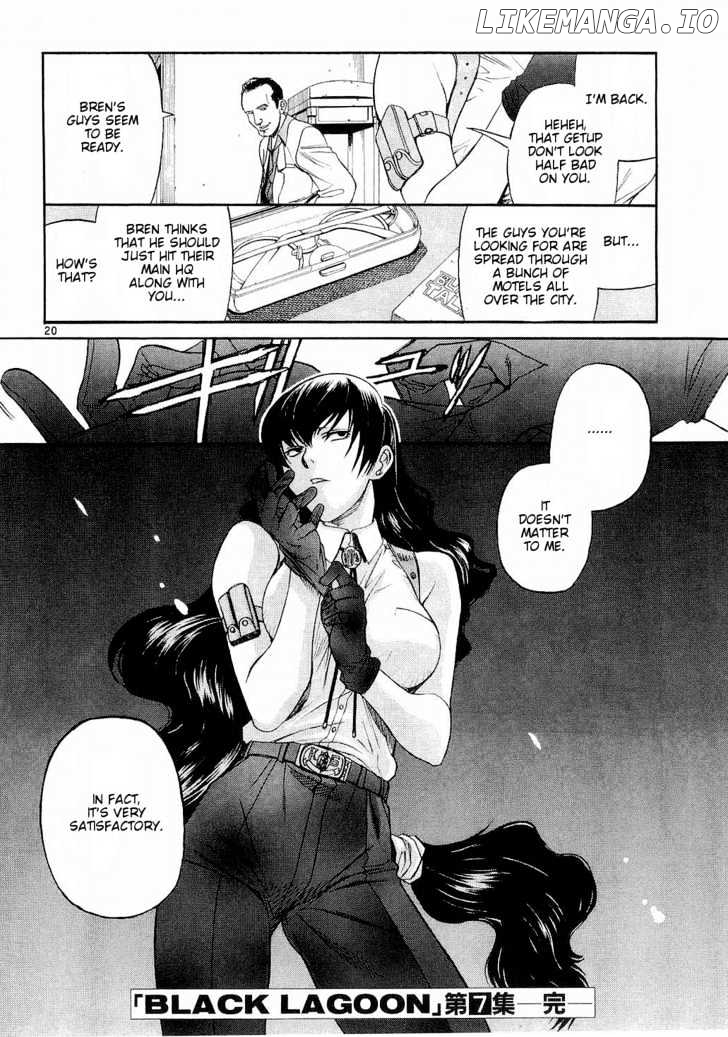 Black Lagoon chapter 55 - page 20