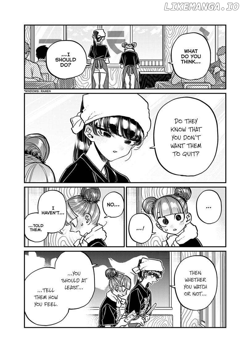 Komi-san wa Komyushou Desu Chapter 454 - page 5