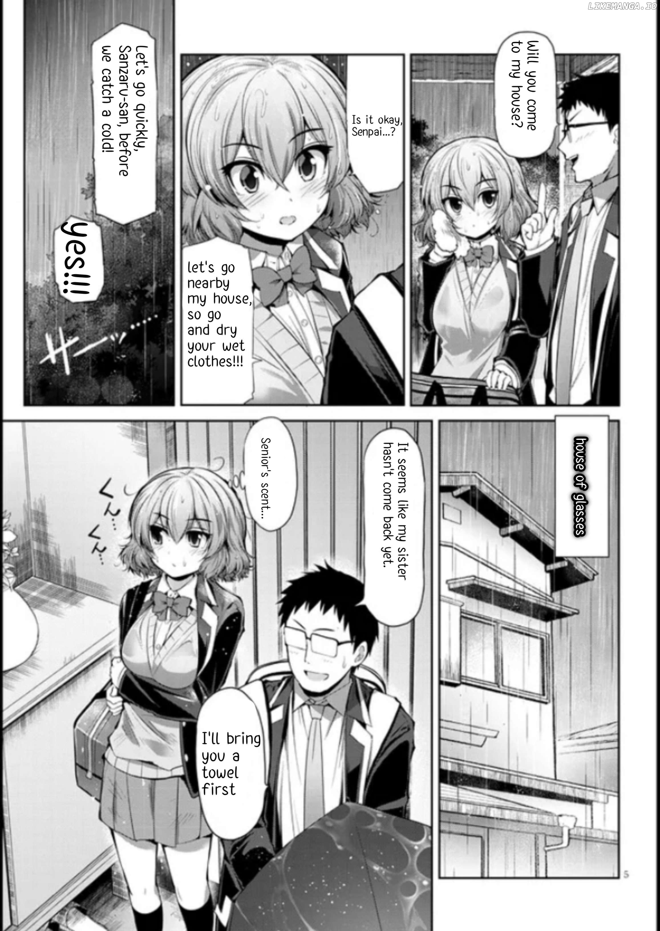 Saegusa-San Wa Megane-Senpai To Koi O Egaku Chapter 4 - page 5