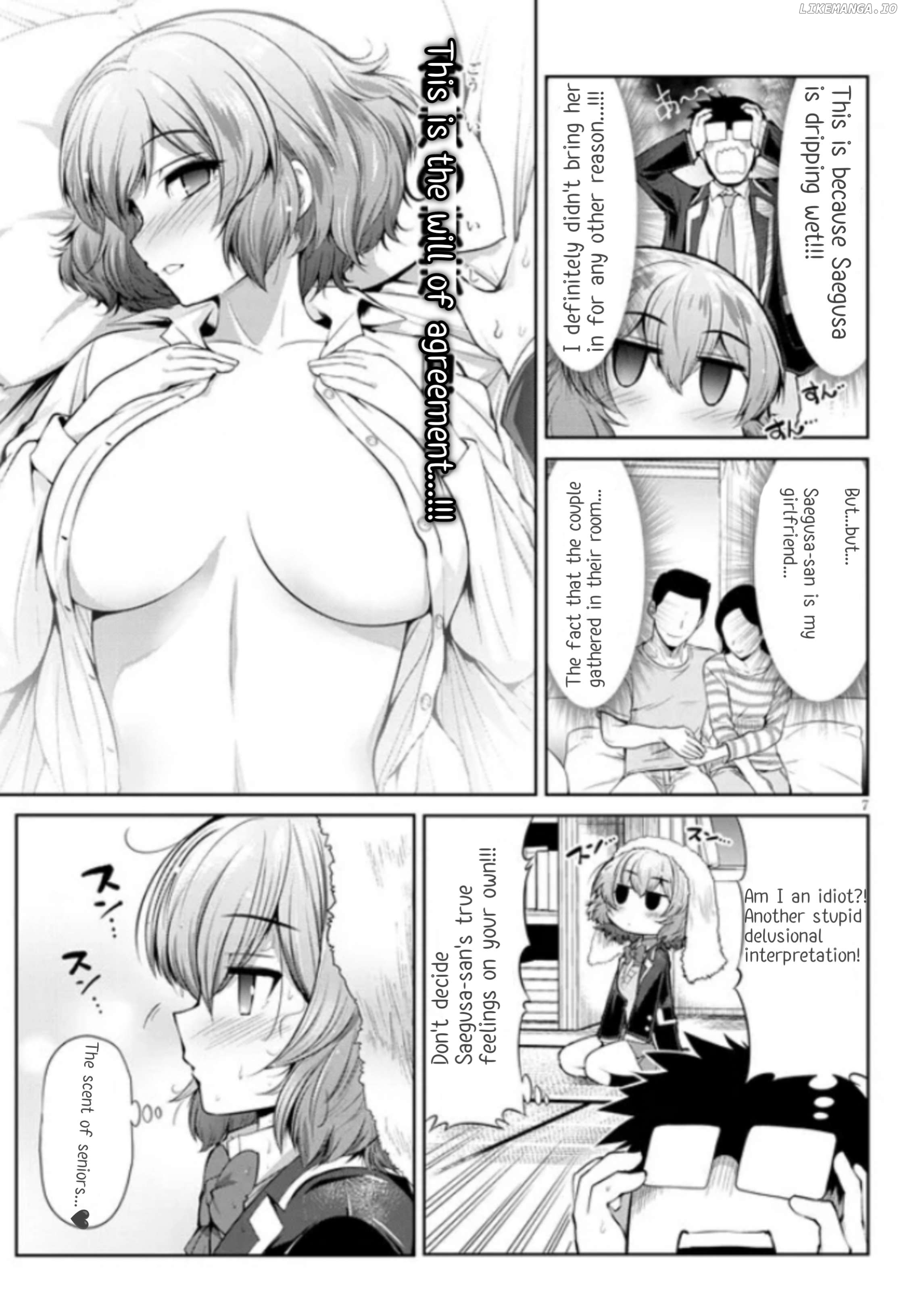 Saegusa-San Wa Megane-Senpai To Koi O Egaku Chapter 4 - page 7