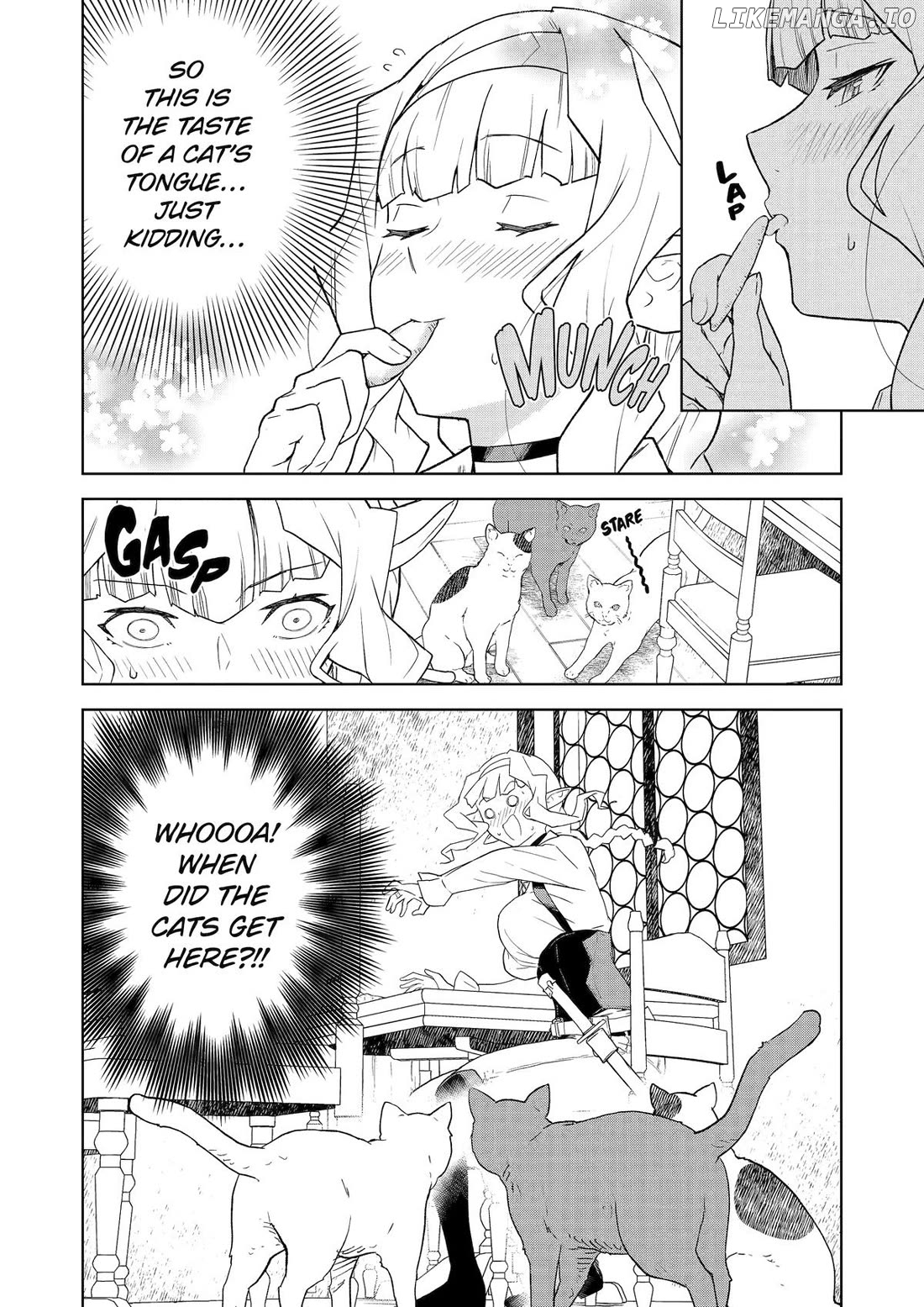 Even The Captain Knight, Miss Elf, Wants To Be A Maiden. Chapter 23 - page 10