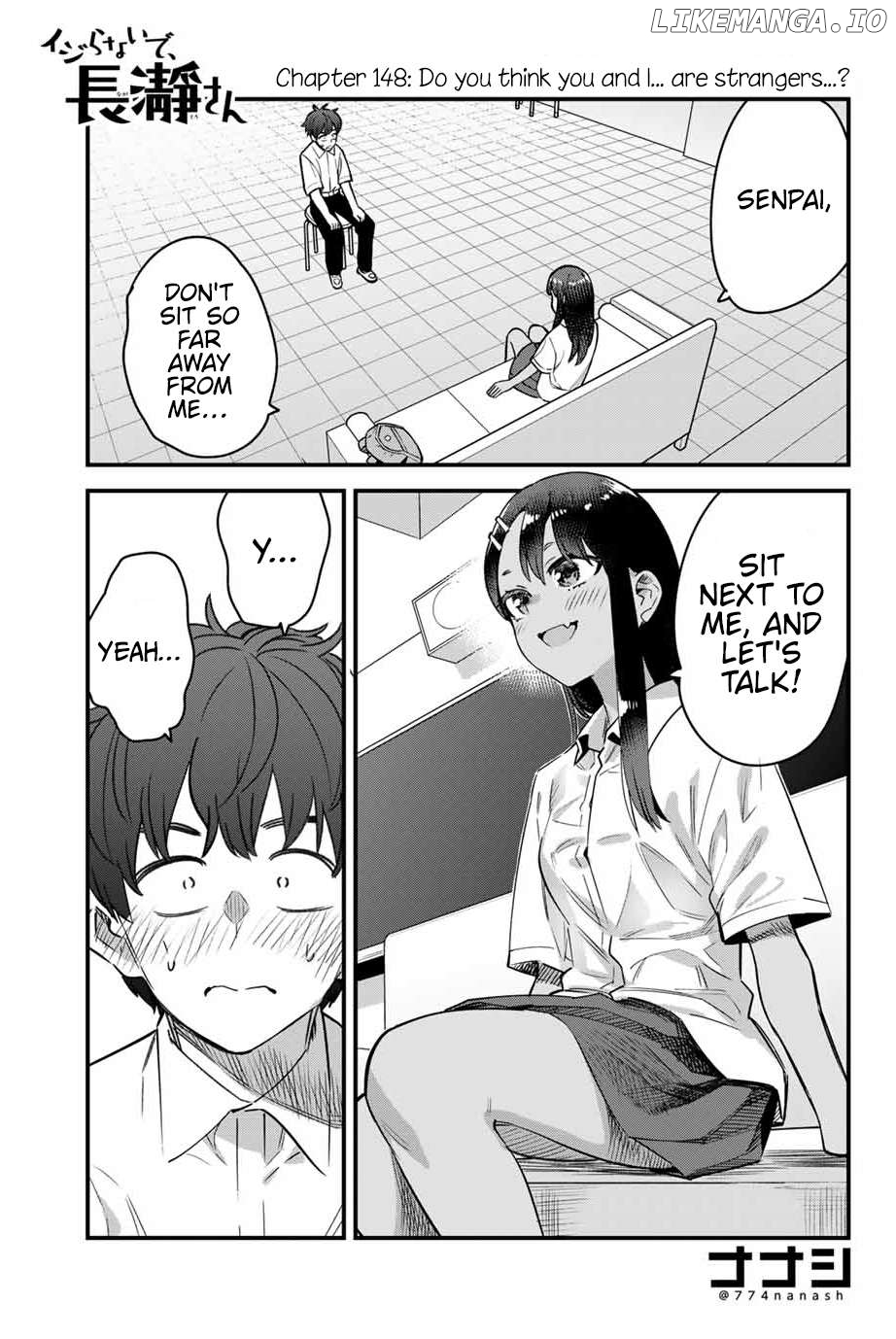 Please Don’t Bully Me, Nagatoro Chapter 148 - page 1