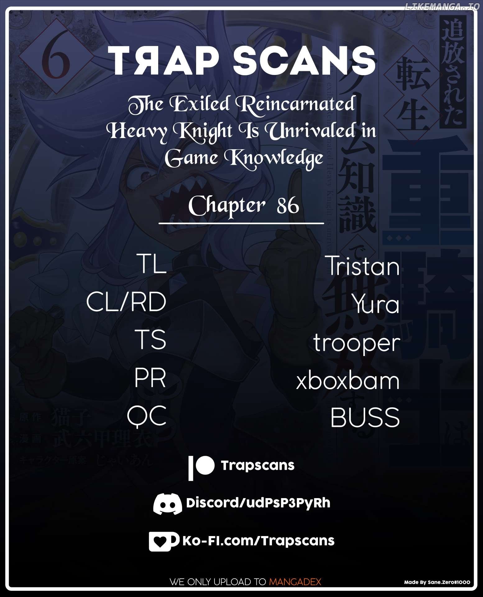 The Exiled Reincarnated Heavy Knight Is Unrivaled In Game Knowledge Chapter 86 - page 1