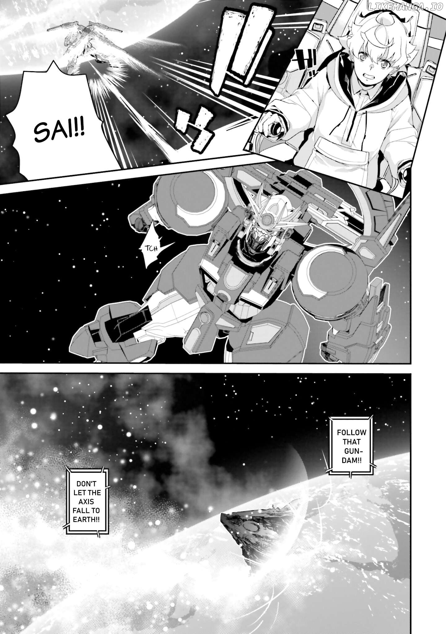 Mobile Suit Gundam N-Extreme Chapter 8 - page 22