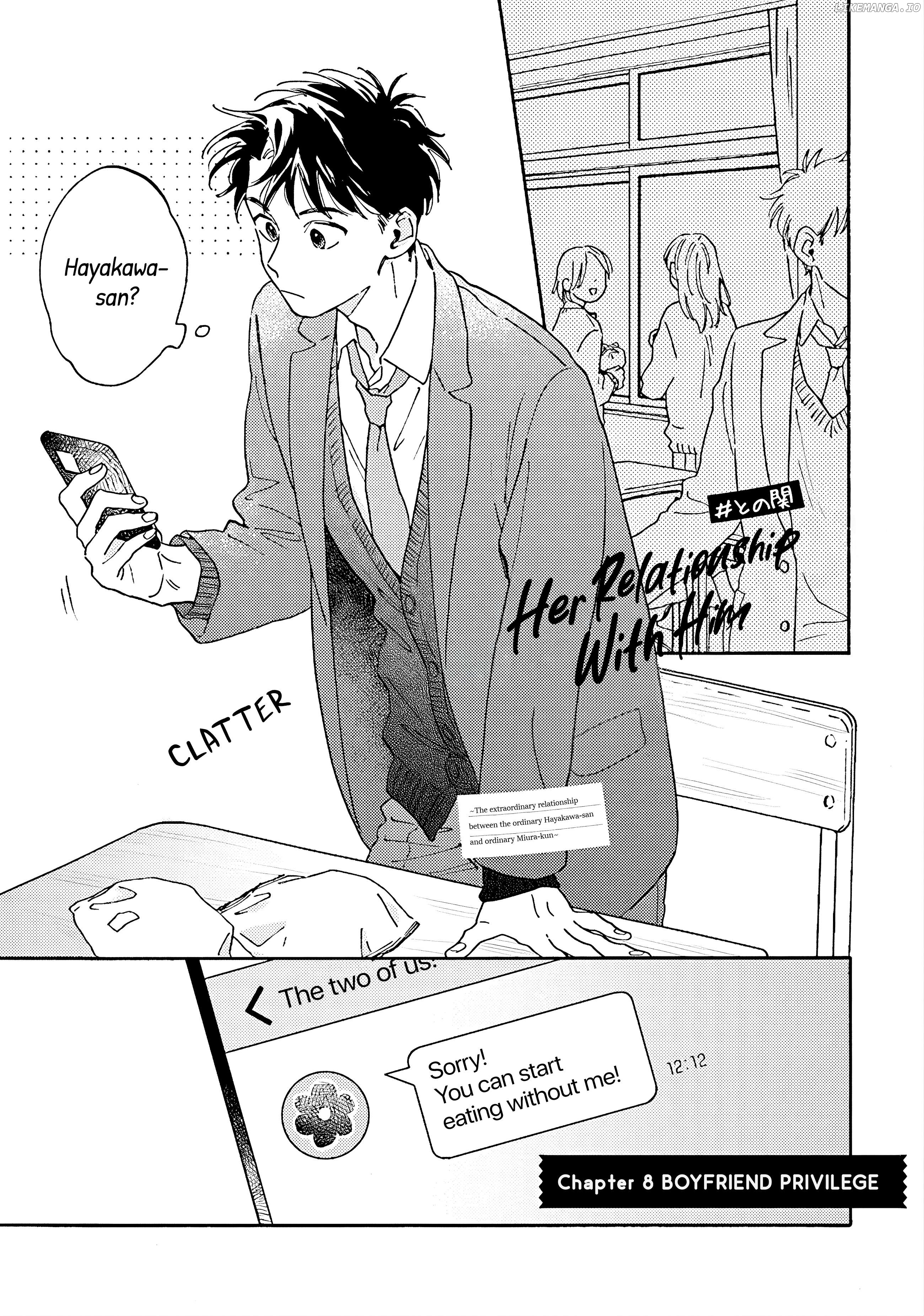 Kanojo To Kare No Kankei – Heibon Na Hayakawa-San To Heibon Na Miura-Kun No Hibon Na Kankei Chapter 8 - page 1