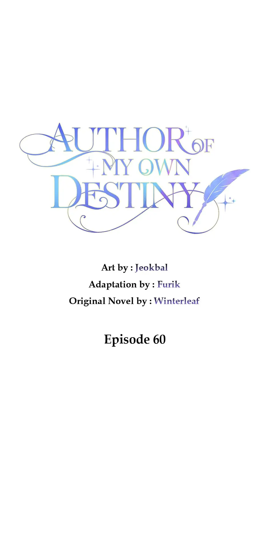 Author of My Own Destiny Chapter 60 - page 6