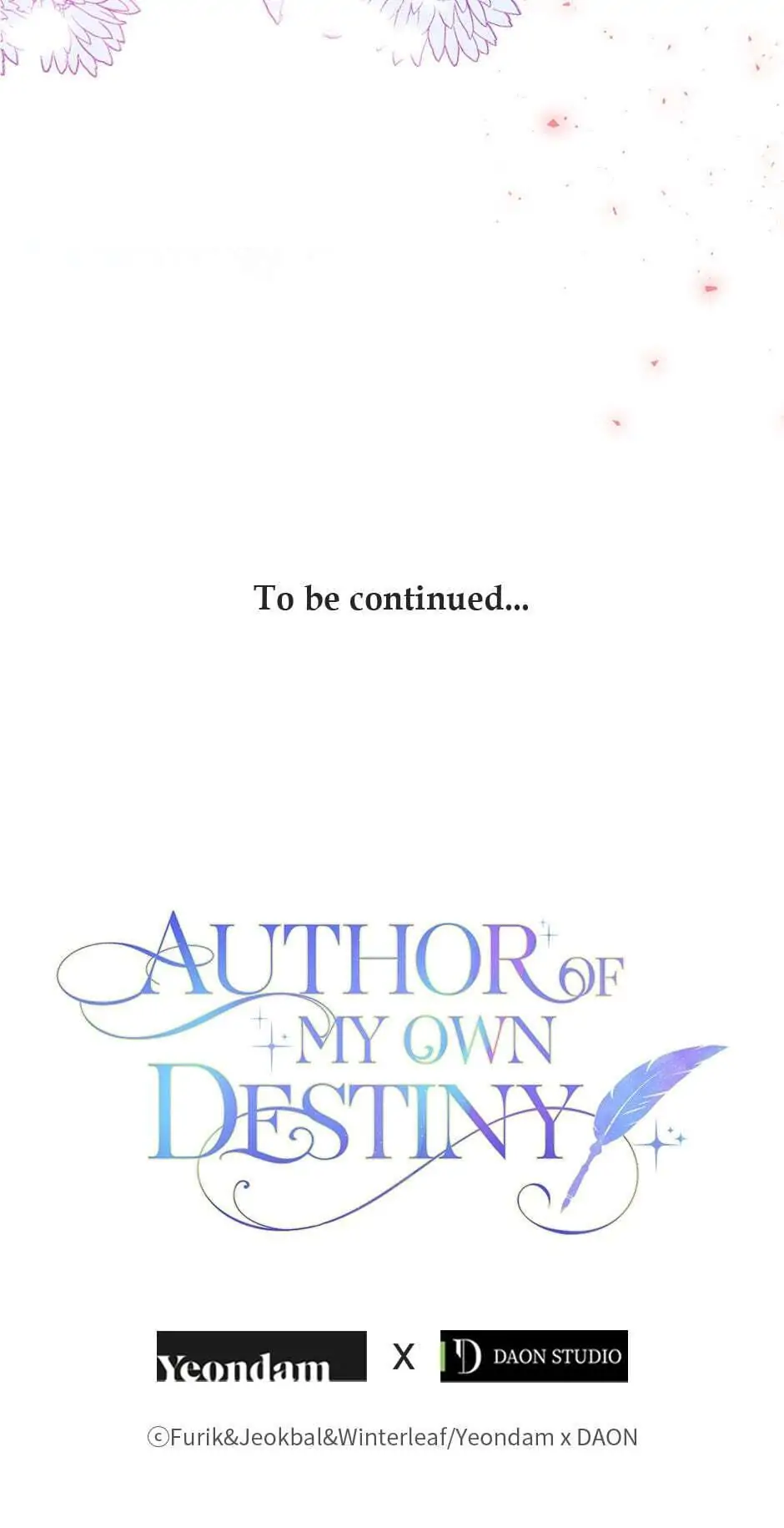 Author of My Own Destiny Chapter 28 - page 74