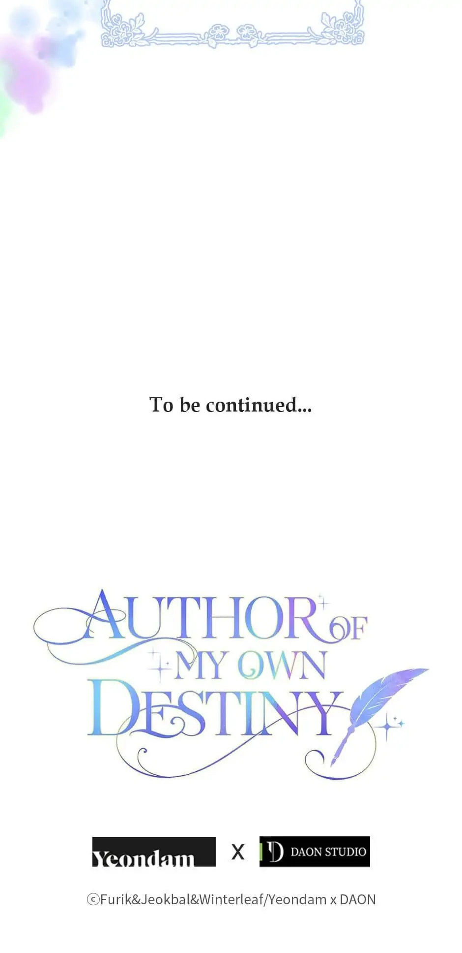 Author of My Own Destiny Chapter 16 - page 60