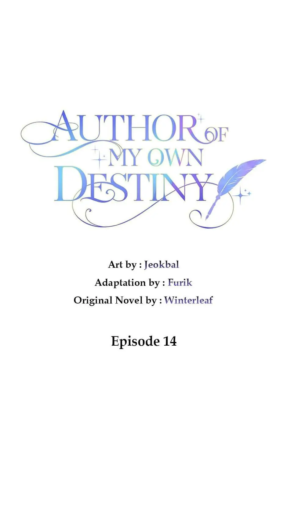 Author of My Own Destiny Chapter 14 - page 6