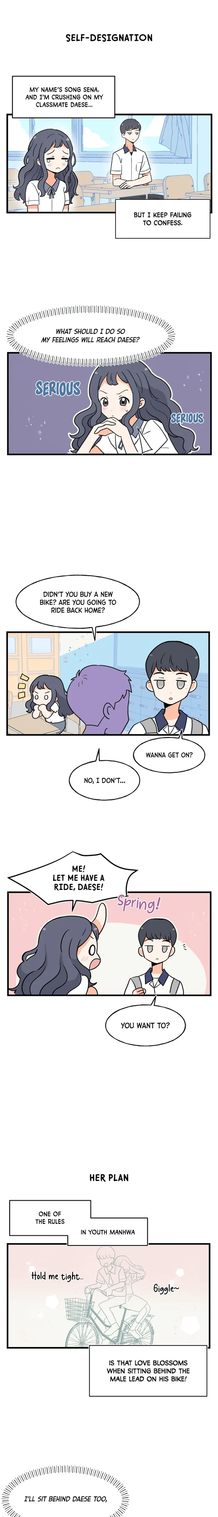 This Manhwa Ends When I Confess Chapter 3 - page 1