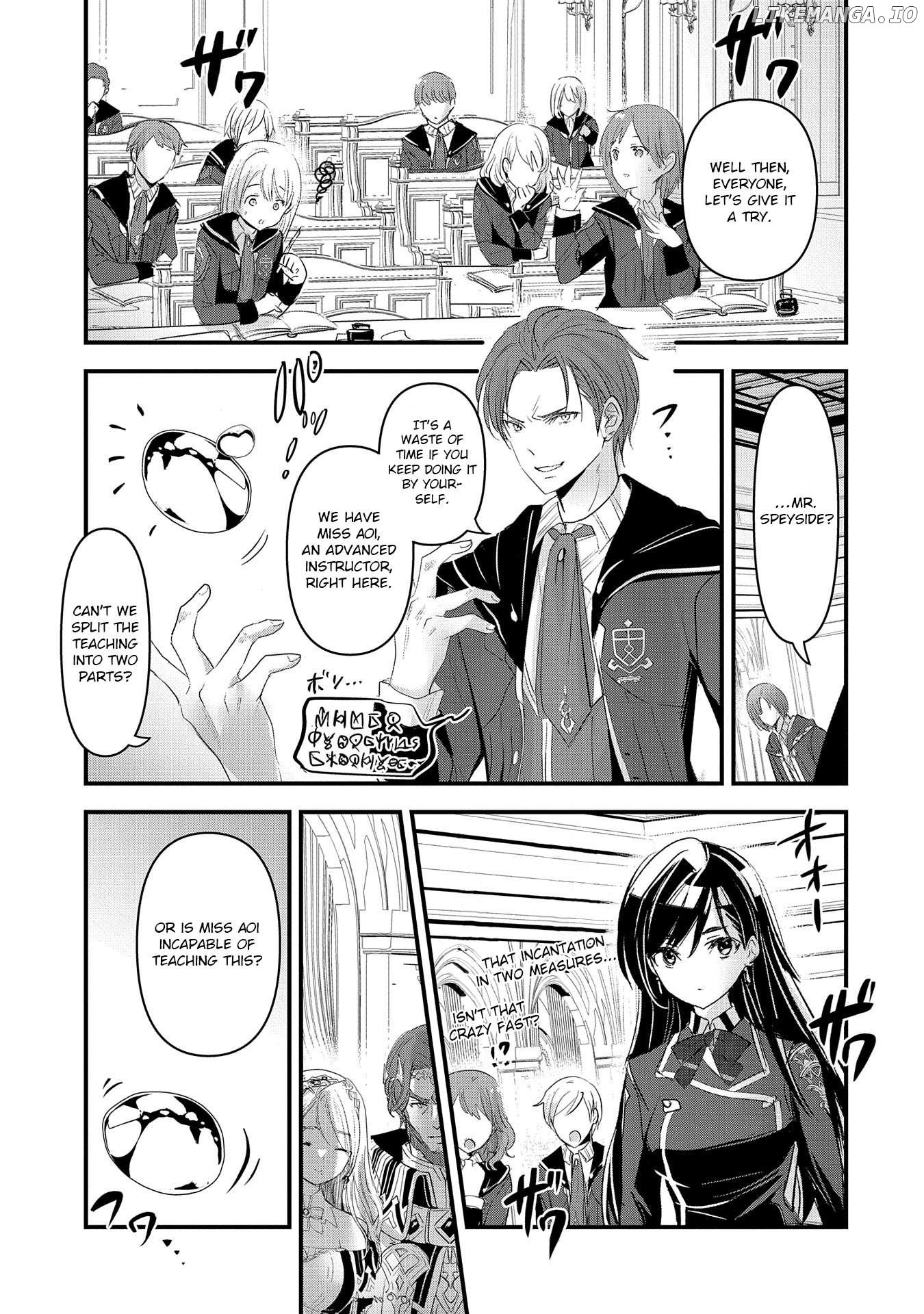 Isekai Teni shite Kyoushi ni natta ga, Majo to Osorerareteiru Ken - Aoi-sensei no Gakuen Funtou Nisshi Chapter 7 - page 4