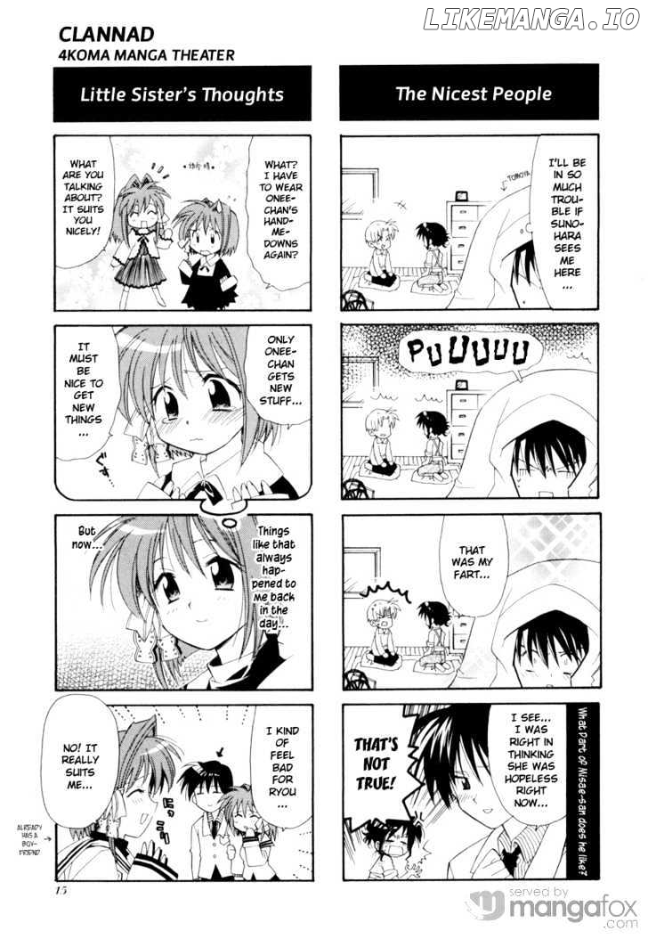 Clannad - 4-Koma Manga Theater chapter 1 - page 18