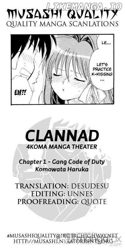 Clannad - 4-Koma Manga Theater chapter 1 - page 23