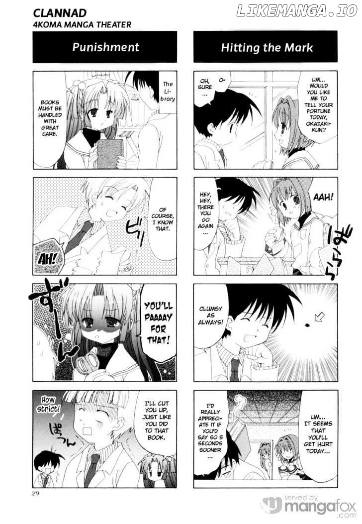 Clannad - 4-Koma Manga Theater chapter 3 - page 6