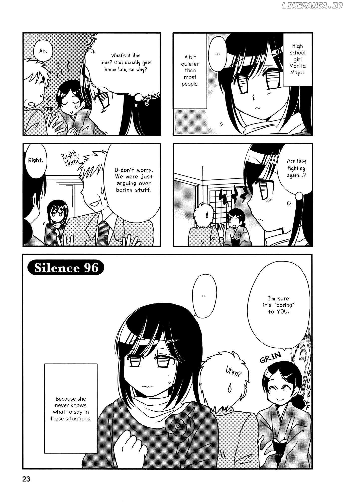 Morita-San Wa Mukuchi chapter 96 - page 1