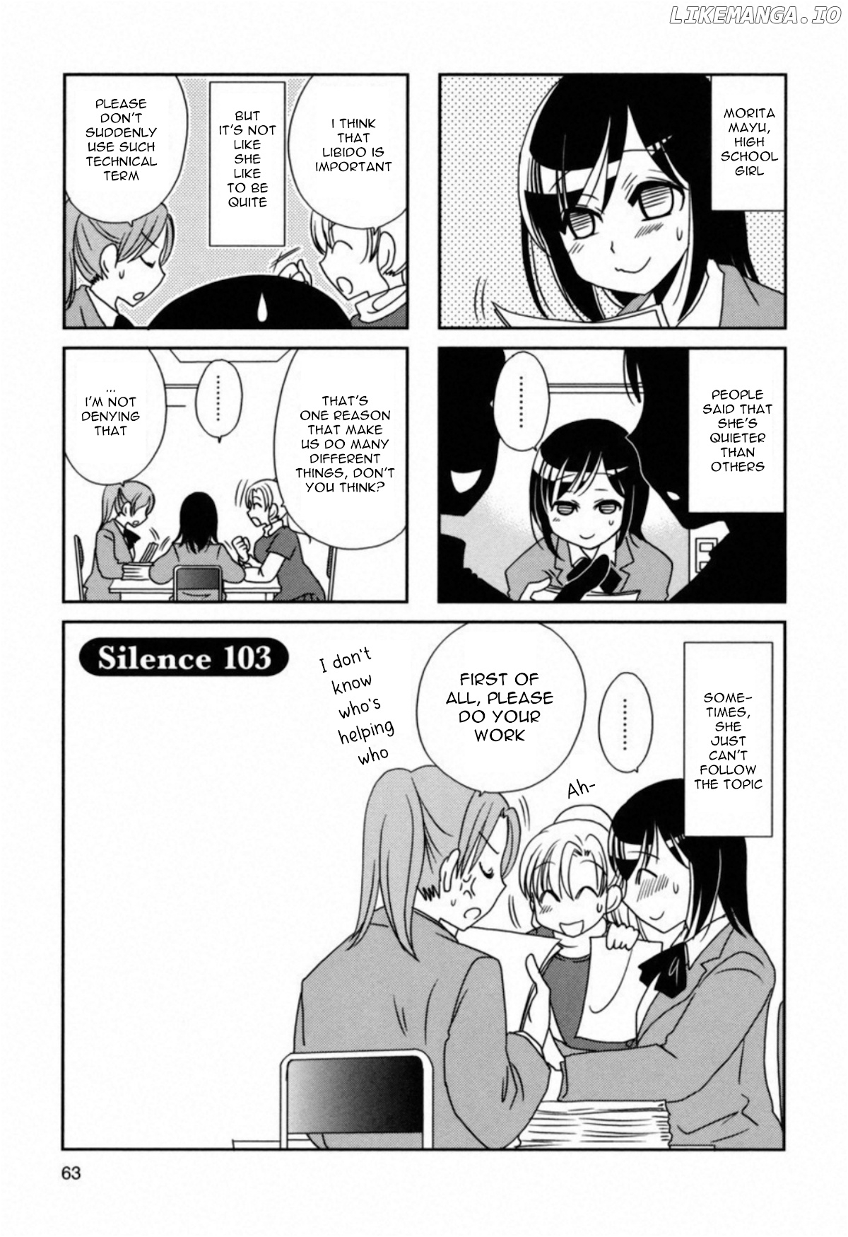 Morita-San Wa Mukuchi chapter 103 - page 1