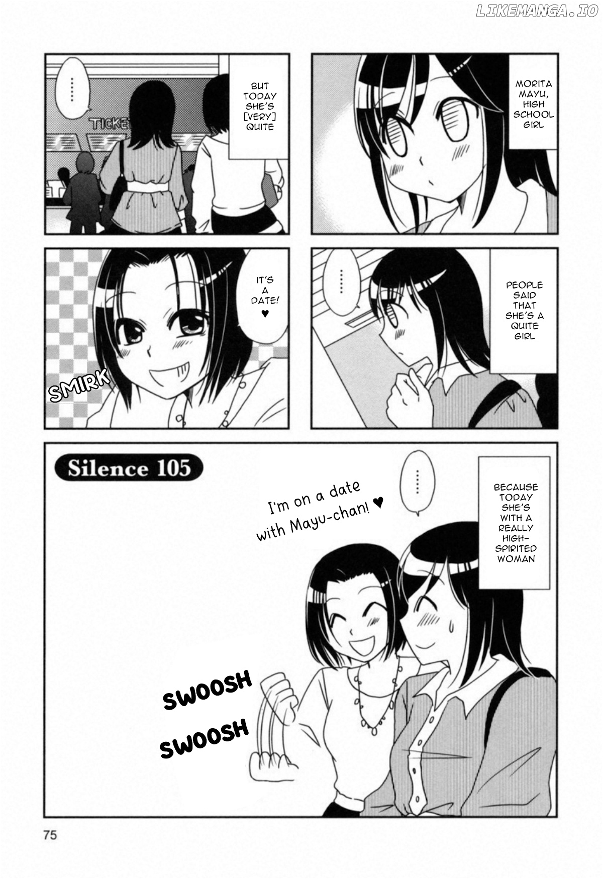 Morita-San Wa Mukuchi chapter 105 - page 1