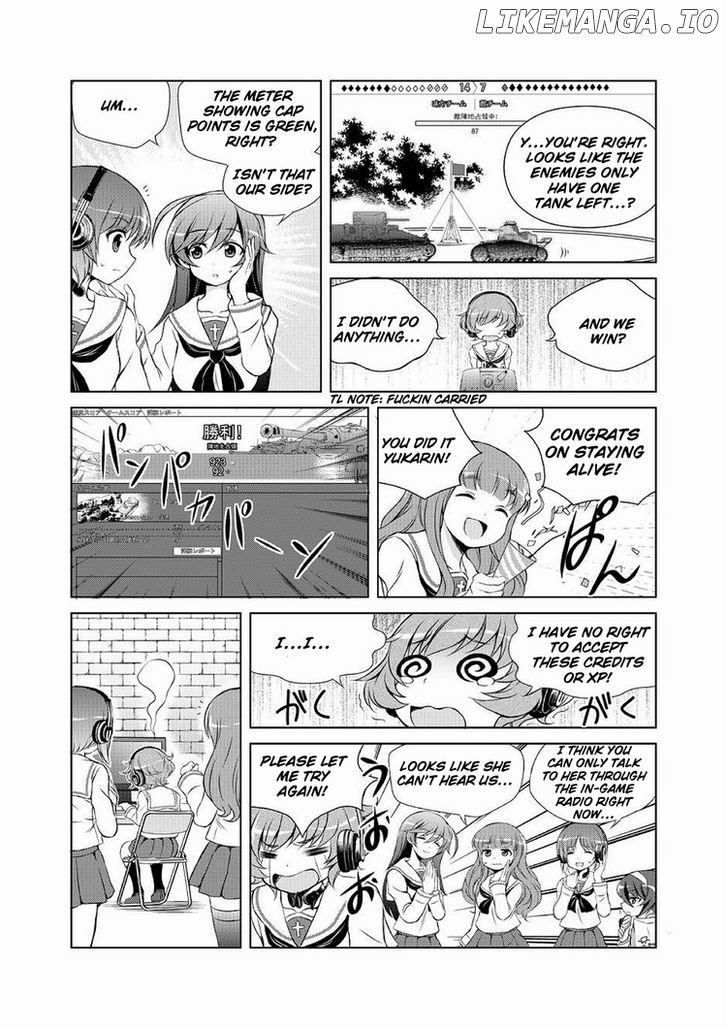 Hajimete no Senshadou - WoT for Beginners chapter 3 - page 9