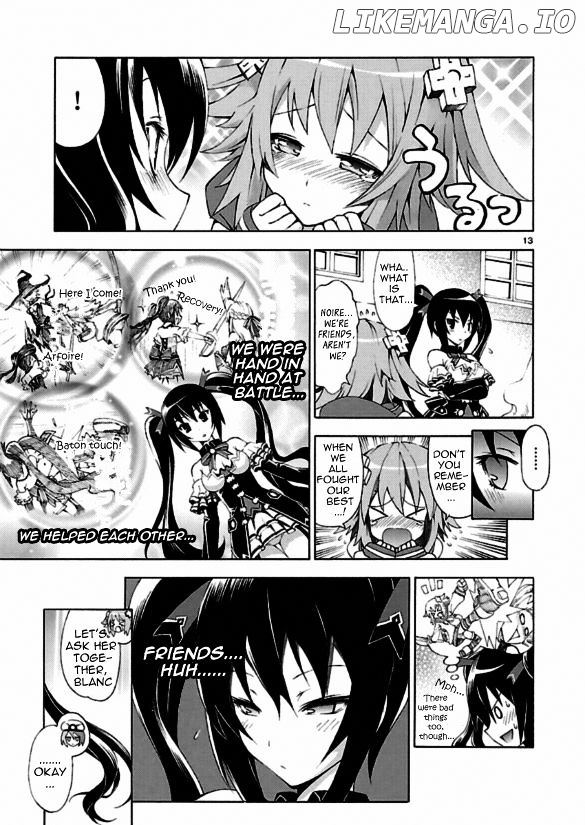 Choujigen Game Neptune - Megami Tsuushin chapter 1 - page 12