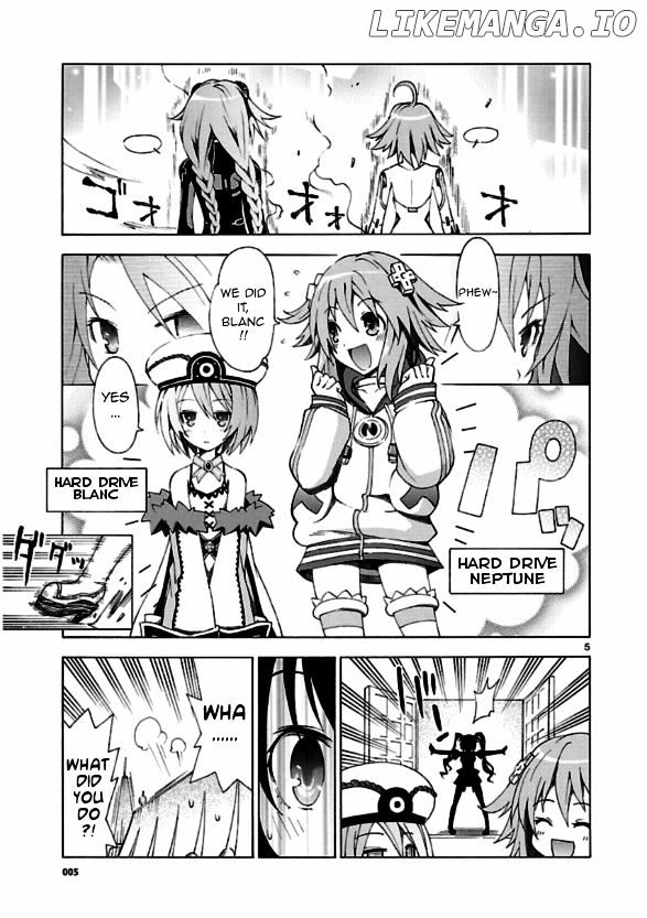 Choujigen Game Neptune - Megami Tsuushin chapter 1 - page 4