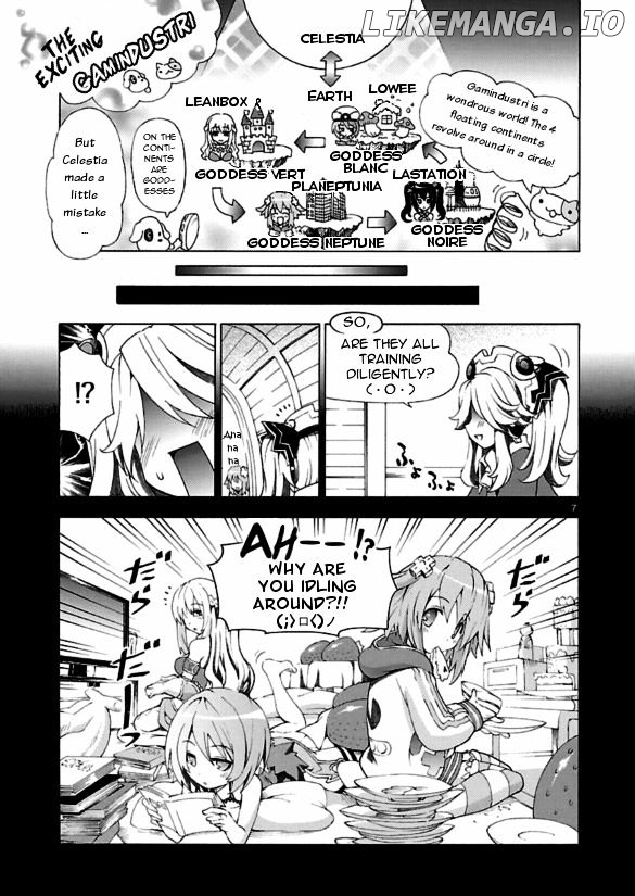 Choujigen Game Neptune - Megami Tsuushin chapter 1 - page 6